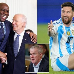 Brett Favre slams Joe Biden’s Medal of Freedom selections that included Lionel Messi and Magic Johnson Brett Favre slams Joe Biden’s Medal of Freedom selections that included Lionel Messi and Magic Johnson