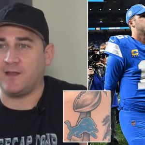 Lions fan who tweaked Super Bowl tattoo suffers more heartbreak after latest playoff exit Lions fan who tweaked Super Bowl tattoo suffers more heartbreak after latest playoff exit