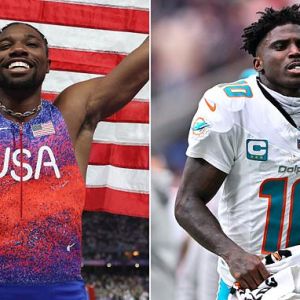 Tyreek Hill vs Noah Lyles is on! Superstar pair finally agree to race after months of trash talking Tyreek Hill vs Noah Lyles is on! Superstar pair finally agree to race after months of trash talking