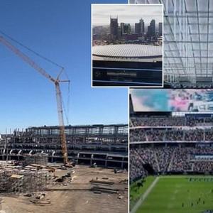 Stunning footage emerges from inside Tennessee тιтans’ new .1billion stadium, slated for 2027 Stunning footage emerges from inside Tennessee тιтans’ new .1billion stadium, slated for 2027