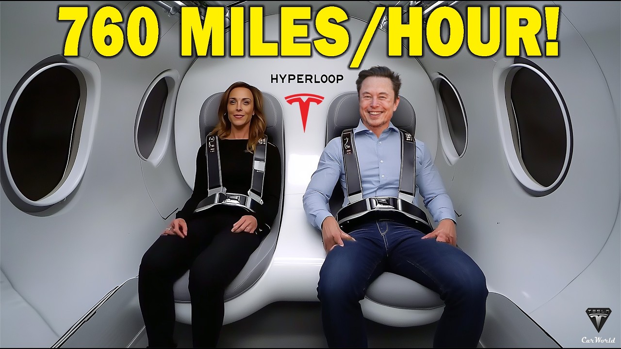 It Happened! Elon Musk Announces NEVER SEEN Tesla Transportation! What's Inside 760 miles/h Vehicle? - YouTube