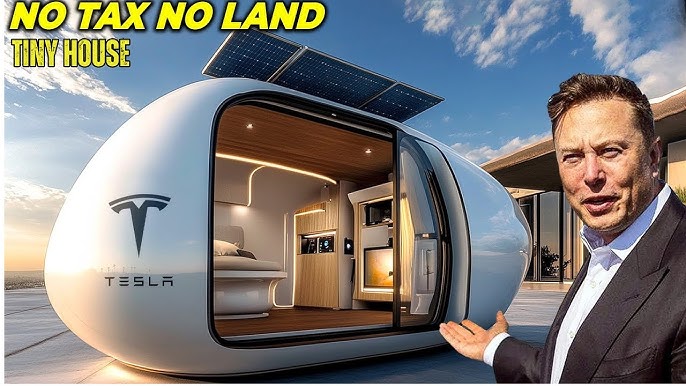 Elon Musk Unveils $7,759 Tesla Tiny House – Why It's a Total Game Changer!  - YouTube