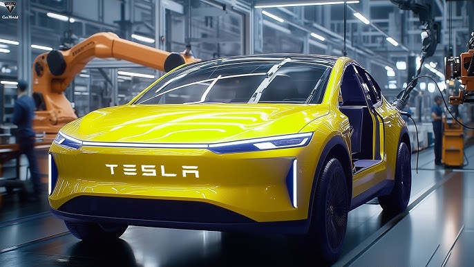 It Happened! Elon Musk LEAKED Tesla Model Q In Final Testing! Launching Time & 3 New Tech Confirmed! - YouTube