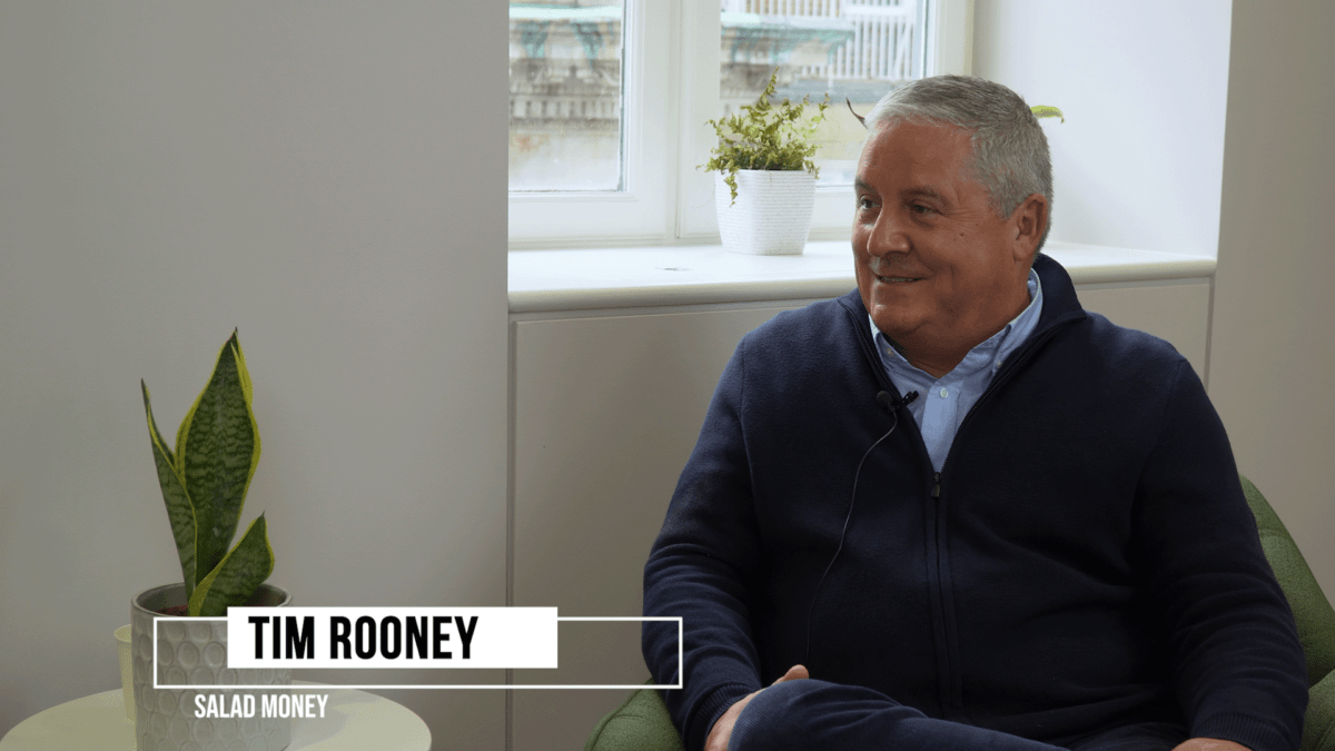Watch: In Conversation with Tim Rooney at Salad Money Watch: In Conversation with Tim Rooney at Salad Money