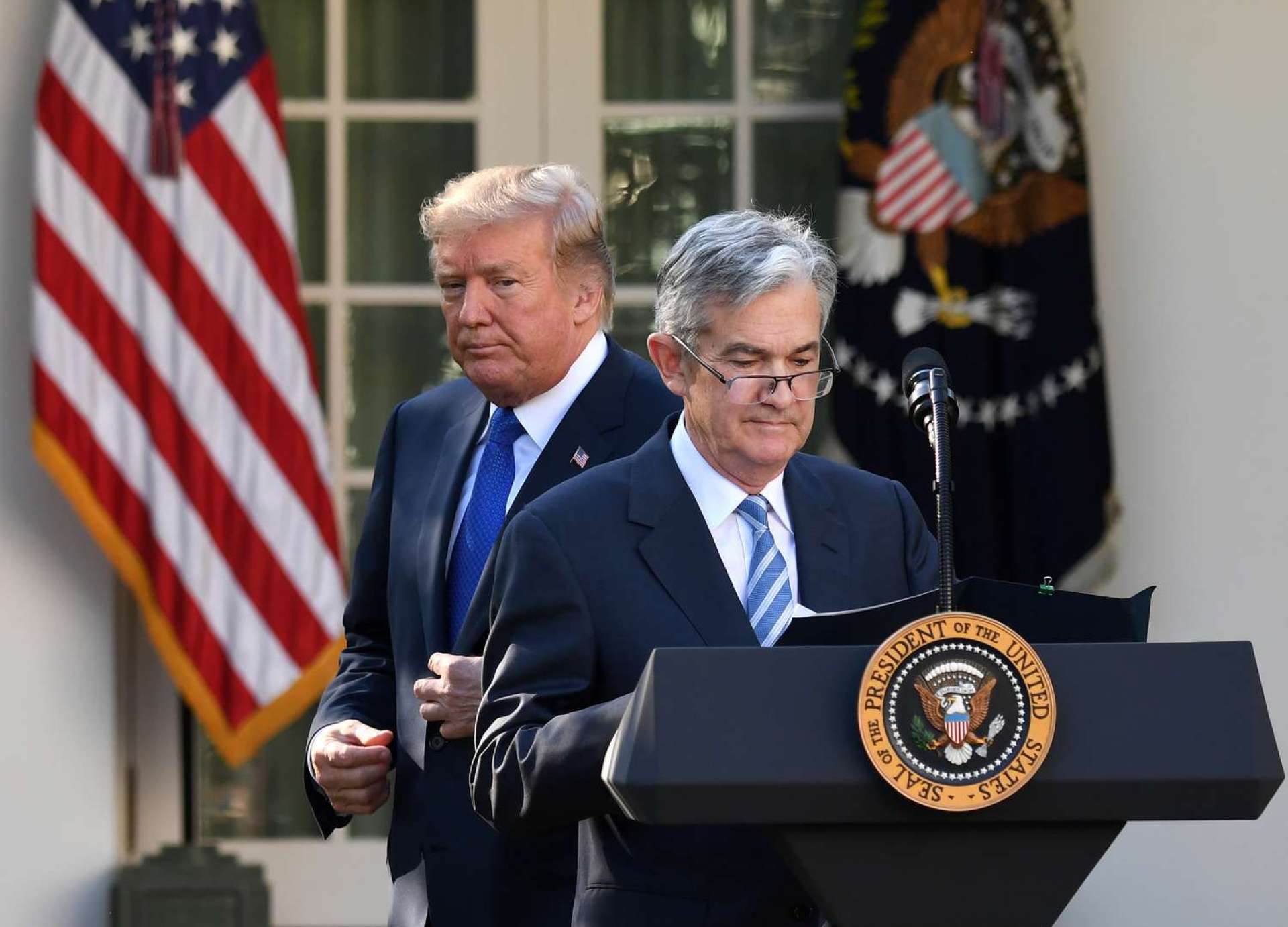 Trump Says He Has ‘No Intention’ of Firing Fed Chair Powell; Stock Futures Rise Trump Says He Has ‘No Intention’ of Firing Fed Chair Powell; Stock Futures Rise