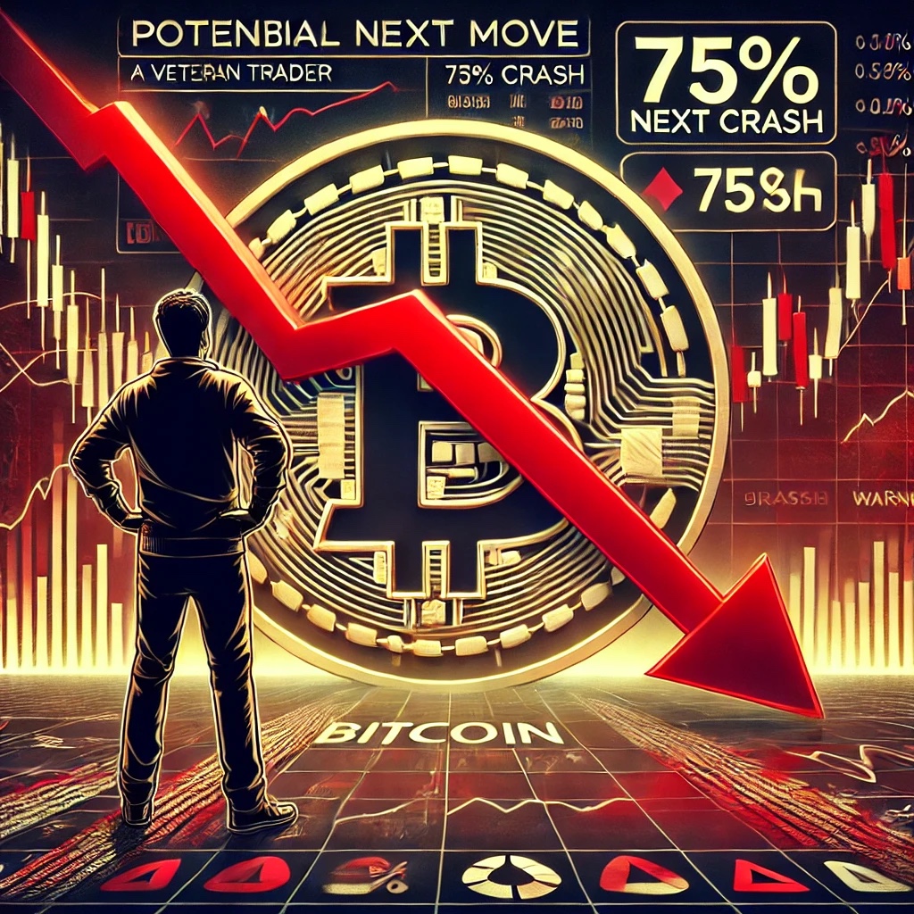 Bitcoin Next Move? Veteran Trader Predicts Possible 75% Crash—Here’s Why Bitcoin Next Move? Veteran Trader Predicts Possible 75% Crash—Here’s Why