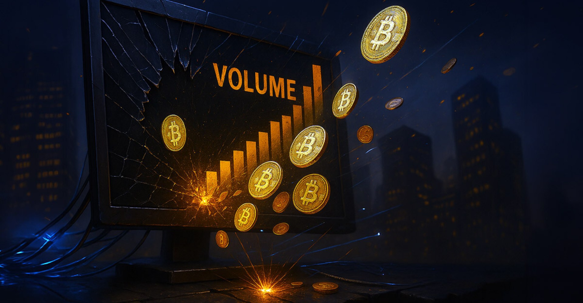 Bitcoin futures volume spikes almost 300%, but open interest wanes amidst market volatility Bitcoin futures volume spikes almost 300%, but open interest wanes amidst market volatility