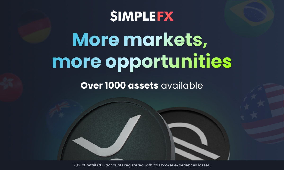 SimpleFX Expands Global Trading Offer with Over 1000 Instruments SimpleFX Expands Global Trading Offer with Over 1000 Instruments