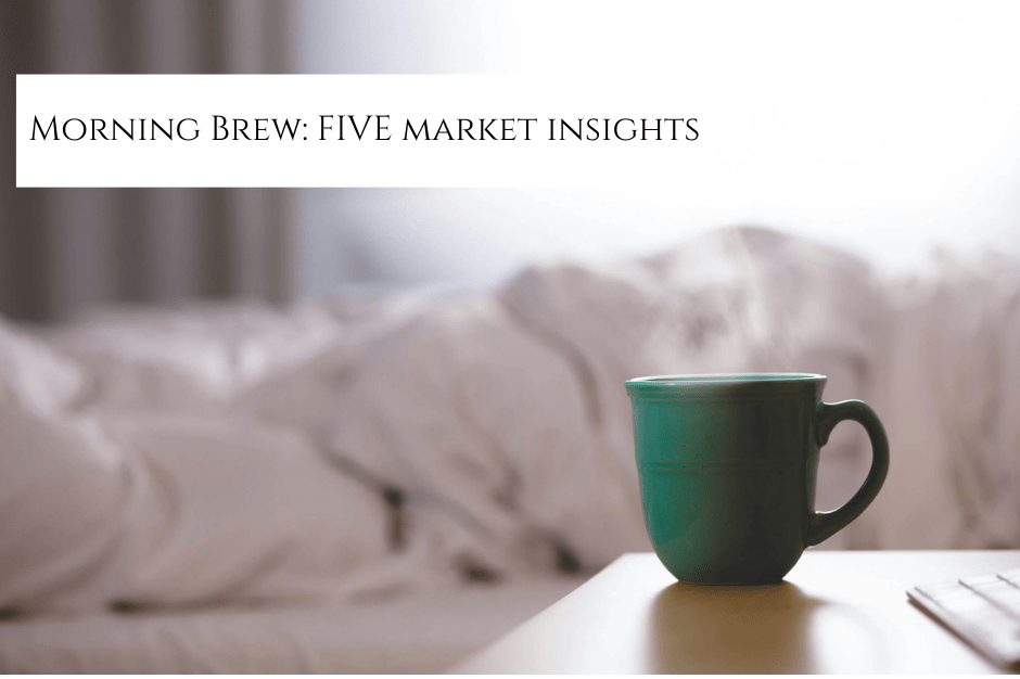 Stock Brews Five Market Insights To Savor With Your Morning Coffee Today Stock Brews Five Market Insights To Savor With Your Morning Coffee Today