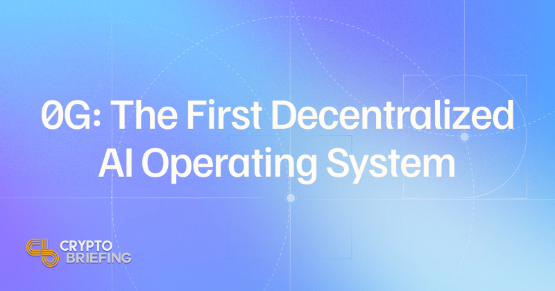 0G introduces first decentralized AI operating system 0G introduces first decentralized AI operating system