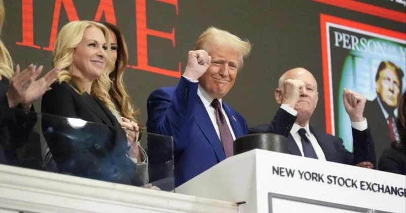 ‘We’re going to do something great with crypto’ as he rings the NYSE bell ‘We’re going to do something great with crypto’ as he rings the NYSE bell