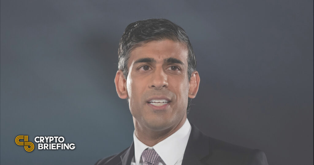 Rishi Sunak Is the U.K.’s New Prime Minister. Here’s What He Thinks of Crypto Rishi Sunak Is the U.K.’s New Prime Minister. Here’s What He Thinks of Crypto