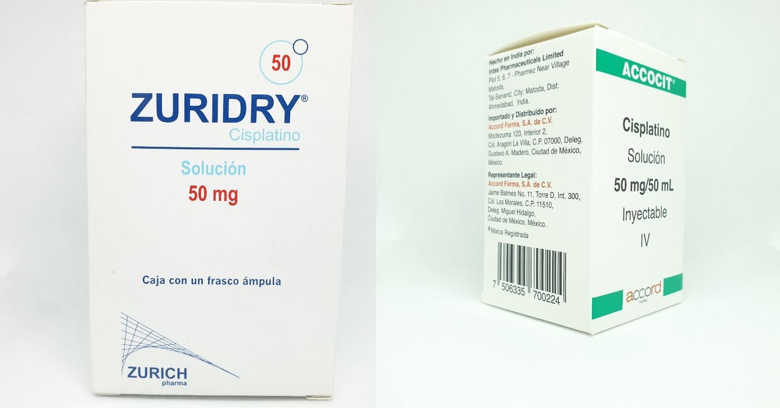 Cisplatino 10 mg y 50 mg Precio en Mexico Cisplatino 10 mg y 50 mg Precio en Mexico