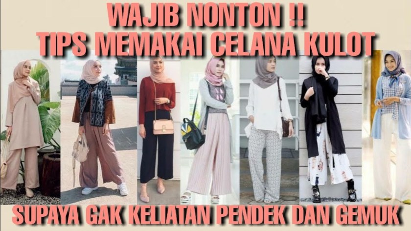 Bagaimana Memakai Celana Kulot Agar Tidak Terlihat Pendek: Perhatikan Inseam Dan Sepatu. Bagaimana Memakai Celana Kulot Agar Tidak Terlihat Pendek: Perhatikan Inseam Dan Sepatu.