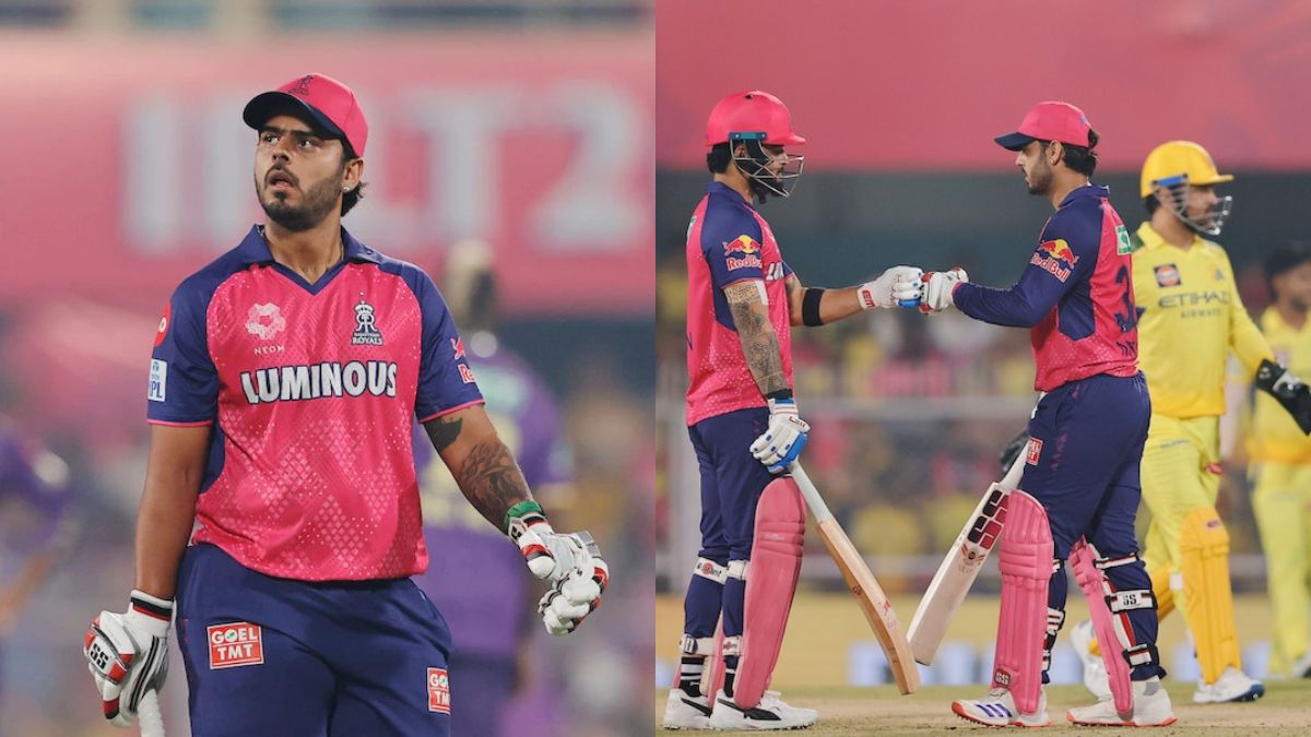 IPL 2025: नितीश राणा की विस्फोटक पारी से राजस्थान रॉयल्स ने दर्ज की पहली जीत, CSK को 30 मार्च को हराया IPL 2025: नितीश राणा की विस्फोटक पारी से राजस्थान रॉयल्स ने दर्ज की पहली जीत, CSK को 30 मार्च को हराया