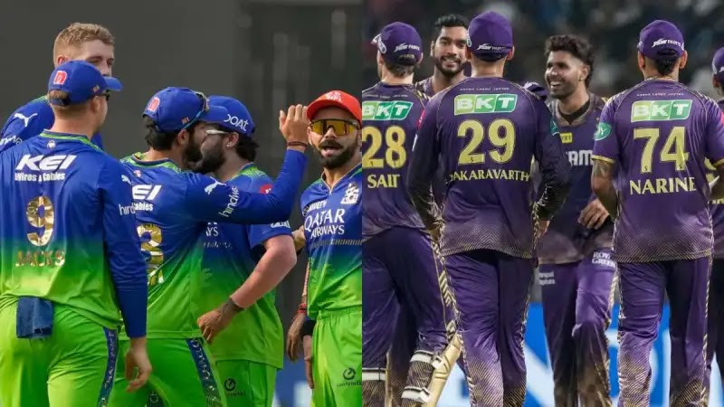 IPL 2025: केकेआर बनाम आरसीबी के धमाकेदार पहले मुकाबले में भिड़ेंगे नए कप्तान, देखें संभावित प्लेइंग XI! IPL 2025: केकेआर बनाम आरसीबी के धमाकेदार पहले मुकाबले में भिड़ेंगे नए कप्तान, देखें संभावित प्लेइंग XI!