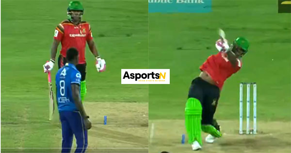 CPL 2024: हेटमायर ने आरसीबी के गेंदबाज को मारा छक्का, देखें वीडियो CPL 2024: हेटमायर ने आरसीबी के गेंदबाज को मारा छक्का, देखें वीडियो