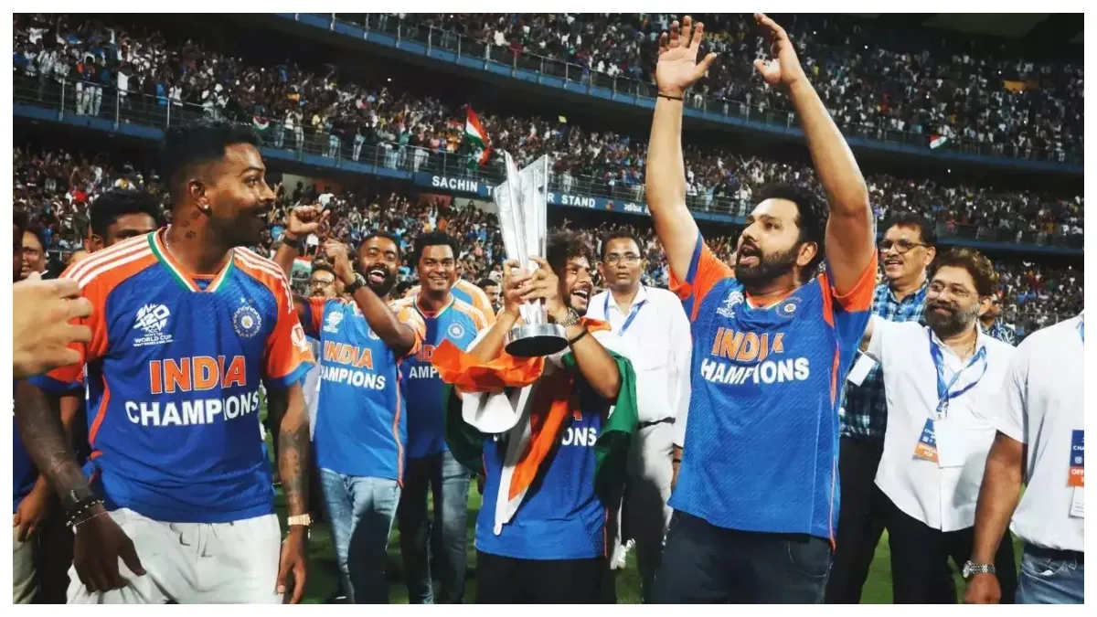 Team India : T20 विश्व कप जीतने के बाद BCCI ने की पैसों की बारिश; 1983 से 2024 तक कितना बदल गया है? Team India : T20 विश्व कप जीतने के बाद BCCI ने की पैसों की बारिश; 1983 से 2024 तक कितना बदल गया है?