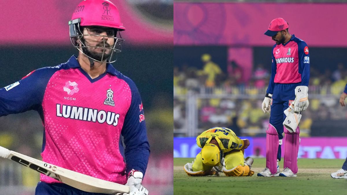IPL 2025: राजस्थान रॉयल्स ने चेन्नई सुपर किंग्स को रोमांचक मुकाबले में 6 रन से हराया, नीतीश राणा की तूफानी पारी ने मचाई तबाही! IPL 2025: राजस्थान रॉयल्स ने चेन्नई सुपर किंग्स को रोमांचक मुकाबले में 6 रन से हराया, नीतीश राणा की तूफानी पारी ने मचाई तबाही!
