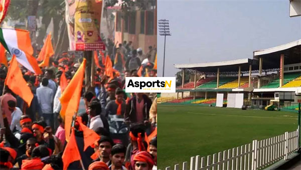 IND Vs BAN: टेस्ट मैच से पहले कानपुर स्टेडियम के बाहर विरोध प्रदर्शन करने पर 20 लोगों के खिलाफ मामला दर्ज IND Vs BAN: टेस्ट मैच से पहले कानपुर स्टेडियम के बाहर विरोध प्रदर्शन करने पर 20 लोगों के खिलाफ मामला दर्ज