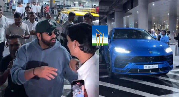 Rohit Sharma Return from Vacation : देखें वीडियोः मुंबई एयरपोर्ट पर रोहित शर्मा के फैंस, कहा-‘सर फोटो दें’ Rohit Sharma Return from Vacation : देखें वीडियोः मुंबई एयरपोर्ट पर रोहित शर्मा के फैंस, कहा-‘सर फोटो दें’