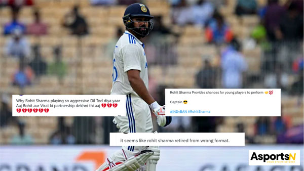 Rohit Sharma: बांग्लादेश के खिलाफ फ्लॉप होने पर रोहित शर्मा हुए ट्रोल, कहा-गलत फॉर्मेट से लिया संन्यास Rohit Sharma: बांग्लादेश के खिलाफ फ्लॉप होने पर रोहित शर्मा हुए ट्रोल, कहा-गलत फॉर्मेट से लिया संन्यास