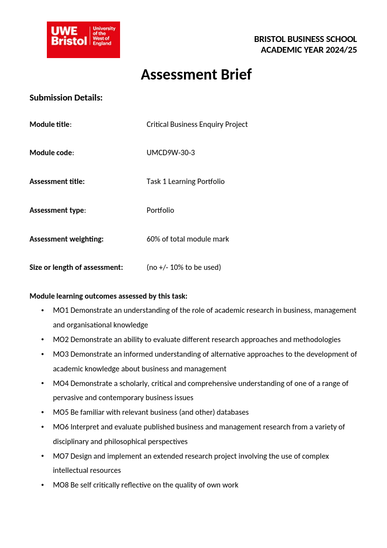 Assessment Brief_2024_2025 Task 1 Portfolio Submission(4) Assessment Brief_2024_2025 Task 1 Portfolio Submission(4)