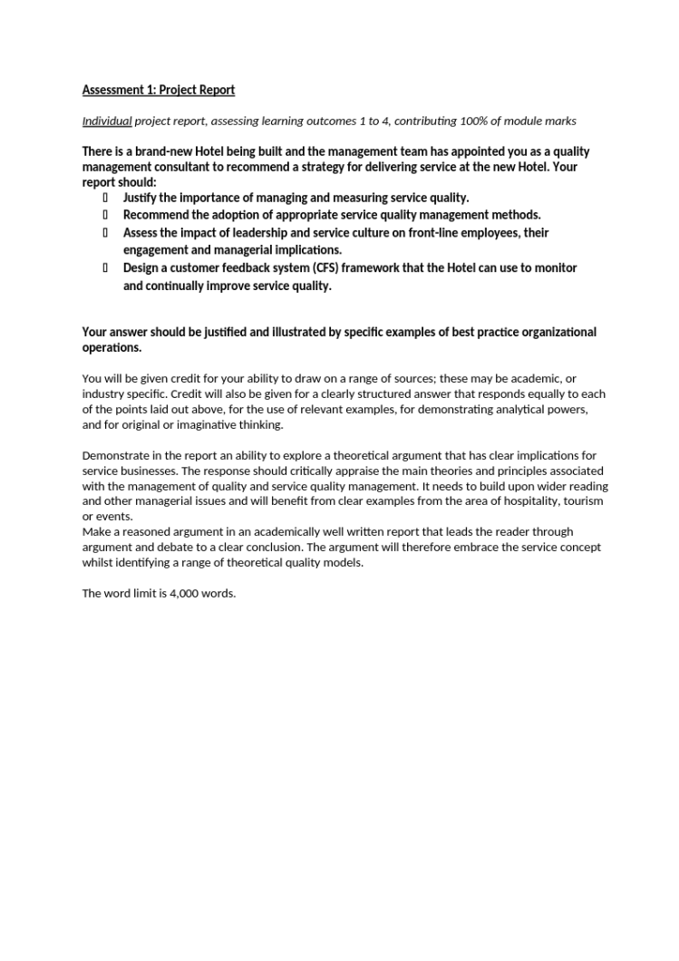 TLH339 Assessment TLH339 Assessment