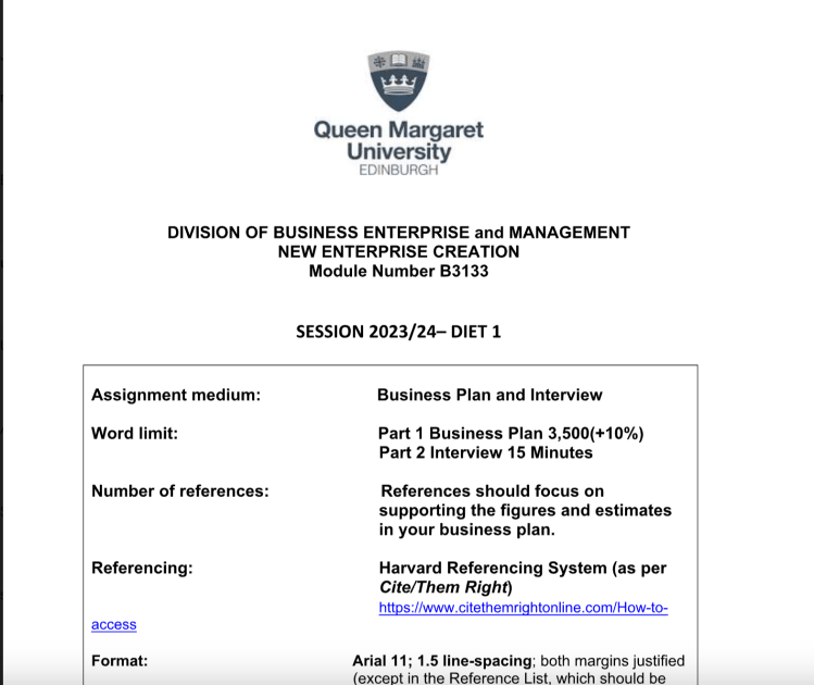 DIVISION OF BUSINESS ENTERPRISE and MANAGEMENT NEW ENTERPRISE CREATION Module Number B3133 DIVISION OF BUSINESS ENTERPRISE and MANAGEMENT NEW ENTERPRISE CREATION Module Number B3133