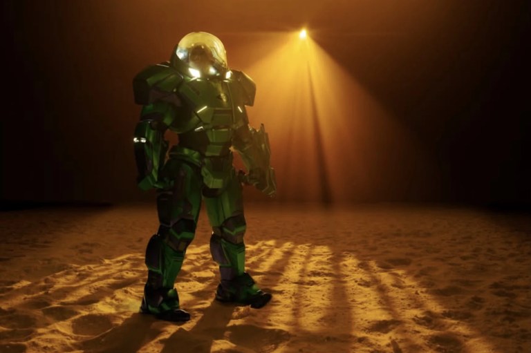 James Gunn Reveals First Look at Lex Luthor Warsuit James Gunn Reveals First Look at Lex Luthor Warsuit