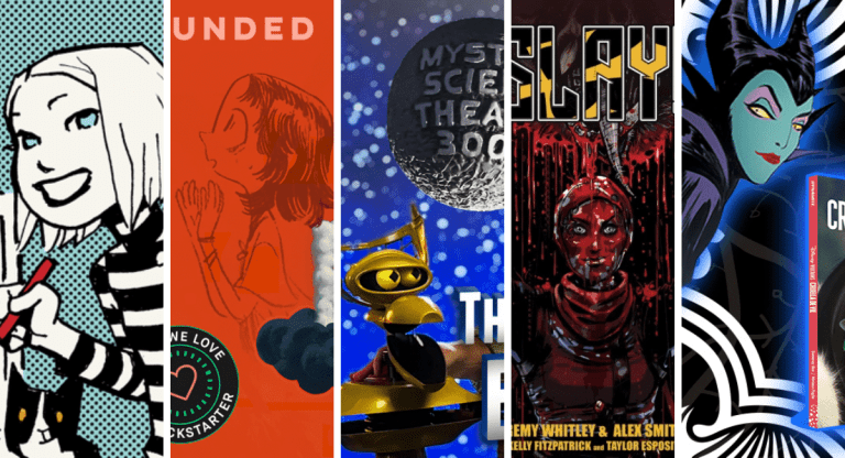Comics Crowdfunding Round-Up: 100 FAQ ON MAKING COMICS, RIFFTRAX MAKES MST3K!, and four more projects you’ll love! Comics Crowdfunding Round-Up: 100 FAQ ON MAKING COMICS, RIFFTRAX MAKES MST3K!, and four more projects you’ll love!