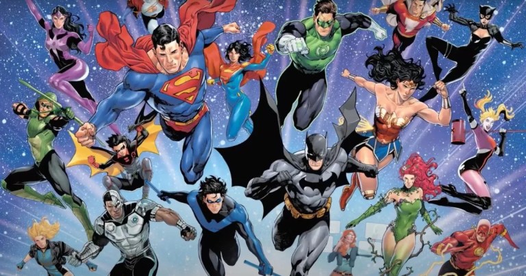 Superman Hall of Justice Mural Released, View DCU’s Metahumans & Vigilantes Superman Hall of Justice Mural Released, View DCU’s Metahumans & Vigilantes
