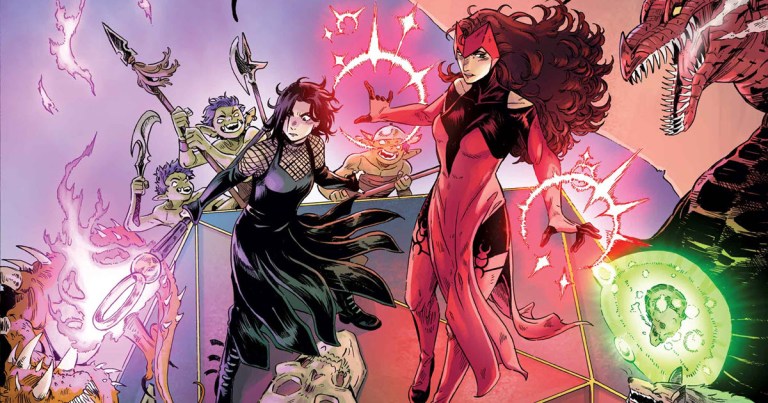 Doctor Strange & Scarlet Witch Join Forces in Marvel’s D&D Parody Doctor Strange & Scarlet Witch Join Forces in Marvel’s D&D Parody