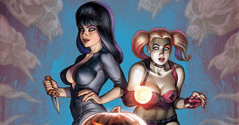 Harley Quinn X Elvira #1 Review: Perfect Pair Lead DC Crossover Harley Quinn X Elvira #1 Review: Perfect Pair Lead DC Crossover