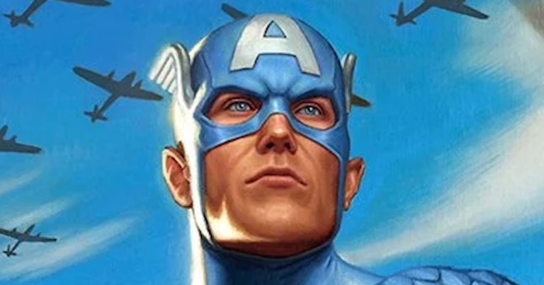 The Marvel Art of Dan dos Santos’ Cover Salutes Captain America | Exclusive The Marvel Art of Dan dos Santos’ Cover Salutes Captain America | Exclusive