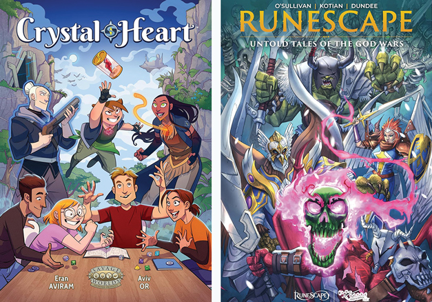 Five New Graphic Novels for Gamers, However They Play Five New Graphic Novels for Gamers, However They Play