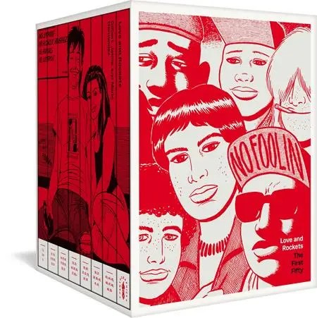 LOVE AND ROCKETS HC THE FIRST FIFTY THE CLASSIC 40TH ANNIVERSARY COLLECTION (MR)