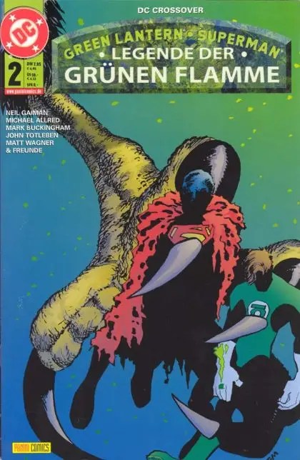 DC Crossover #2 Legends of the Green Flame