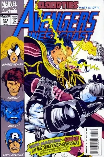 The West Coast Avengers, Vol. 2 #101A