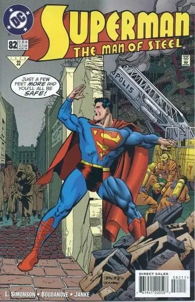 Superman: The Man of Steel #82A