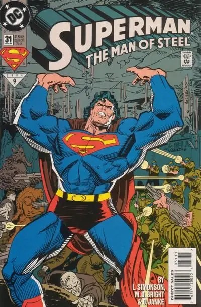 Superman: The Man of Steel #31A