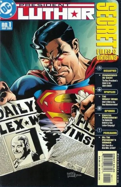 Secret Files President Luthor #1