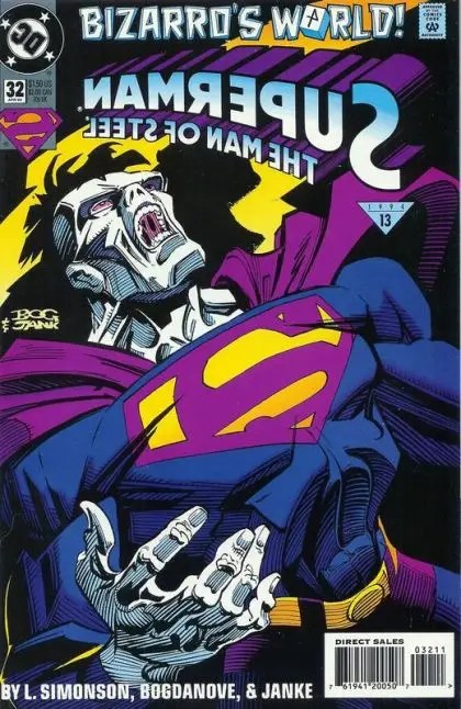 Superman: The Man of Steel #32A