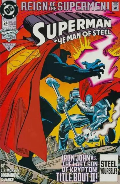 Superman: The Man of Steel #24A