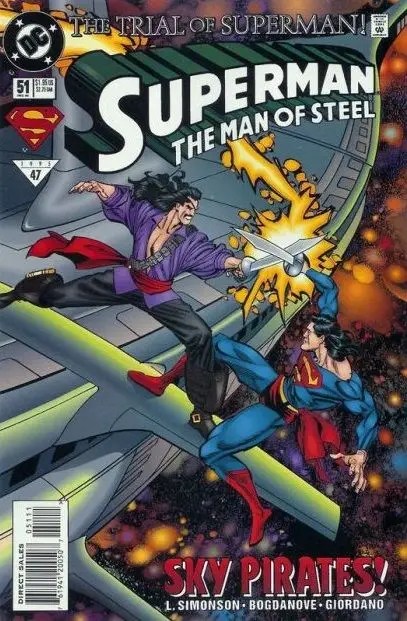 Superman: The Man of Steel #51A