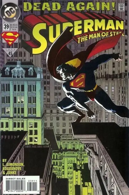 Superman: The Man of Steel #39A