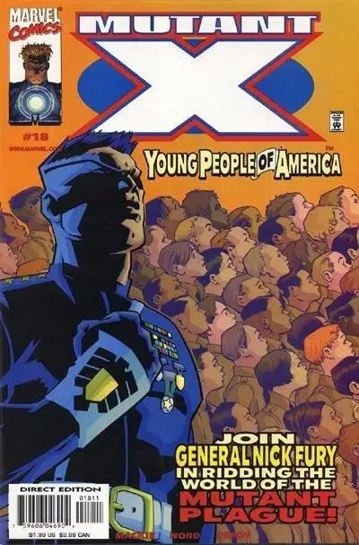 Mutant X #18A