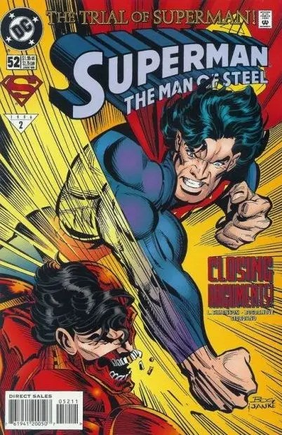Superman: The Man of Steel #52A