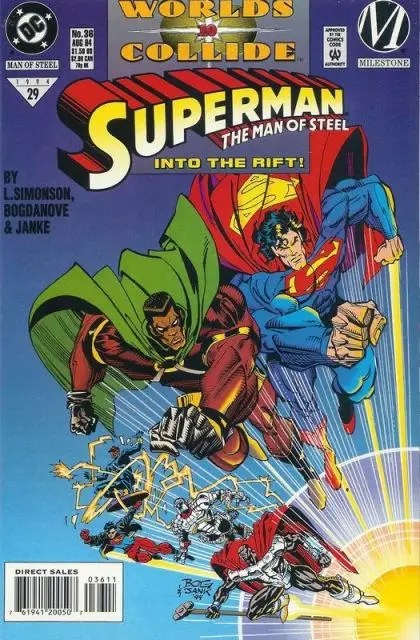 Superman: The Man of Steel #36A