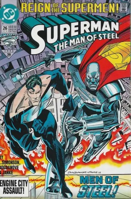 Superman: The Man of Steel #26A